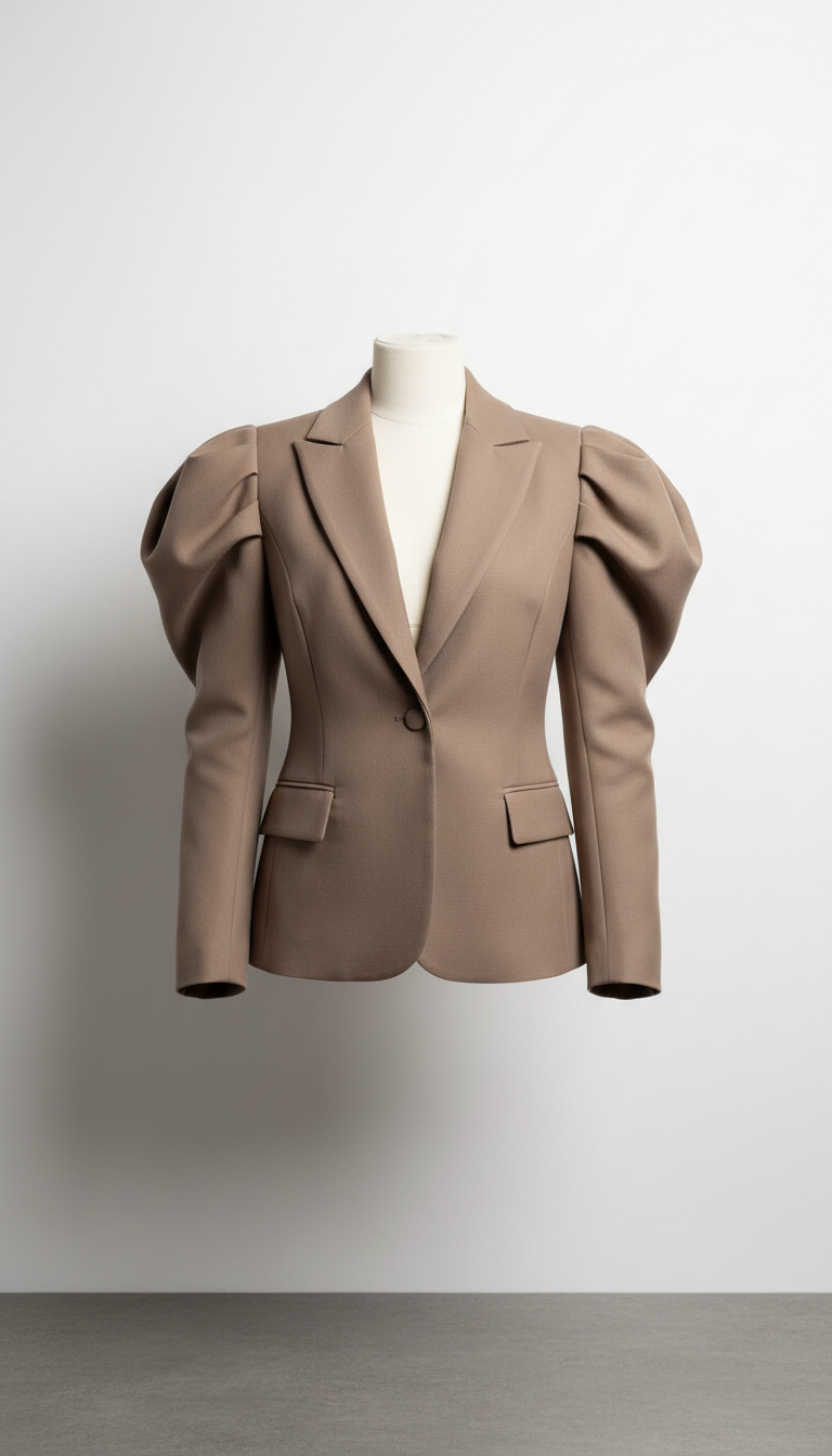 Blazer mit skulpturalem Ärmel